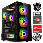 INTOP Ryzen 5 7600X 32GB DDR5 500SSD M.2 NVME RX9060XT 16GB no-OS