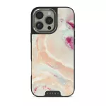 Berry Sorbet - Girly iPhone 16 Pro Max Case, Elite Dark (MagSafe) / Silver