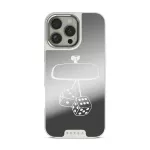 City Lights - iPhone 16 Pro Max Case, Elite Mirror Light (MagSafe) / Silver