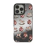 Rocking Around - iPhone 16 Pro Case, Elite Mirror Dark (MagSafe) / Gunmetal
