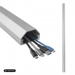 Aluminium cabel cover strip MCTV-897 S