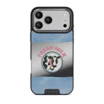 Milkshake - iPhone 17 Pro Max Case, Elite Mirror Dark (MagSafe) / Silver