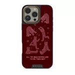 Inner Demons - iPhone 16 Pro Max Case, Elite Dark (MagSafe) / Gold