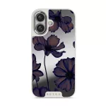 Velvet Night - iPhone 16 Case, Elite Mirror Light (MagSafe) / Silver