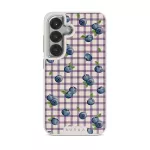Blueberry Muffin - Samsung Galaxy S25 Case, Elite Light (Magnetic) / Silver