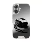 Pit Stop - iPhone 16 Case, Elite Mirror Light (MagSafe) / Silver