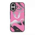 Ride The Wave - iPhone 17 Case, Elite Mirror Dark (MagSafe) / Silver