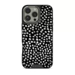 Night Sky - Dotted iPhone 16 Pro Case, Elite Dark (MagSafe) / Silver