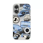 Finish Line - iPhone 16 Case, Elite Mirror Light (MagSafe) / Silver