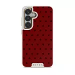 Red Velvet - Samsung Galaxy S25 Plus Case, Elite Light (Magnetic) / Gold
