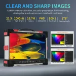 Transliacijų Monitorius - Feelworld SEETEC P215 Pro Co 21,5 Colio 1 000 Nitų Monitorius