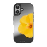 Hibiscus - iPhone 16 Case, Elite Mirror (MagSafe) / Gunmetal