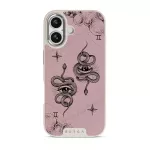 Gemini - iPhone 17 Case, Elite Light (MagSafe) / Silver / Pink