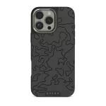 Black Rock - iPhone 16 Pro Case, Elite Dark (MagSafe) / Silver