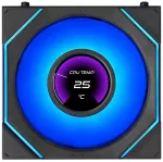 &bdquo;Lian Li Uni Fan SL-INF LCD FLEX Wireless&ldquo; ventiliatorius (G9F.12SLIND1F1B.00)