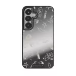 Essentials - Samsung Galaxy S25 Case, Elite Mirror Dark (Magnetic) / Silver