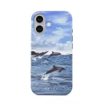 Retro Splash - iPhone 16 Case, Tough (MagSafe) / N/A