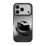 Pit Stop - iPhone 17 Pro Case, Elite Mirror Dark (MagSafe) / Silver