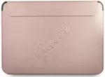 Original Laptop Sleeve Saffiano Script GUCS13PUSASLG 13" Pink
