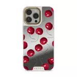 Cherrybomb - iPhone 16 Pro Case, Elite Mirror Light (MagSafe) / Gold
