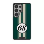 Classic Racing - Samsung Galaxy S25 Ultra Case, Elite Dark (Magnetic) / Silver
