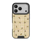 Honeycomb - iPhone 17 Pro Case, Elite Dark (MagSafe) / Silver