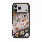 Caf&eacute; Haru - iPhone 17 Pro Max Case, Elite Mirror Dark (MagSafe) / Gold