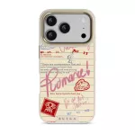 Library Card - iPhone 17 Pro Case, Elite Light (MagSafe) / Gold