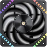 &bdquo;Jonsbo&ldquo; ventiliatorius, PWM, ARGB &ndash; 120 mm, juodas
