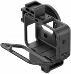 Paleidimo rėmo laikiklis + adapterio mikrofono filtras ISO G9-4, skirtas Gopro HERO 9 BLACK / 10 BLACK