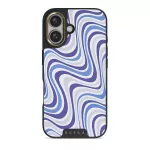Stay Groovy - iPhone 16 Case, Elite Dark (MagSafe) / Gold