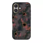 Volcanic Garden - iPhone 16 Case, Elite Dark (MagSafe) / Gold