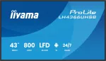 Iiyama 43 LH4366UHSB-B1AG HDMI USB-C USB