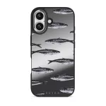 Del Mar - iPhone 17 Case, Elite Mirror Dark (MagSafe) / Silver