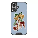 Baby Rudolph - iPhone 16 Case, Elite Dark (MagSafe) / Silver
