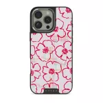 Flower Girl - iPhone 16 Pro Case, Elite Dark (MagSafe) / Silver