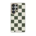 Retro Grid - Samsung Galaxy S25 Ultra Case, Elite Light (Magnetic) / Gold