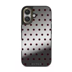 Red Velvet - iPhone 16 Case, Elite Mirror Dark (MagSafe) / Gold