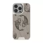 Pisces - iPhone 16 Pro Max Case, Elite Light (MagSafe) / Silver / Nude