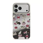 Curious Cat - iPhone 17 Pro Max Case, Elite Mirror Light (MagSafe) / Silver