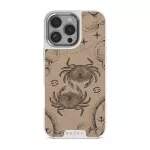 Cancer - iPhone 16 Pro Max Case, Elite Light (MagSafe) / Silver / Beige
