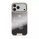 City Lights - iPhone 17 Pro Max Case, Elite Mirror Light (MagSafe) / Gold
