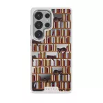 Ex Libris - Samsung Galaxy S25 Ultra Case, Elite Mirror Light (Magnetic) / Silver