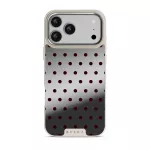 Red Velvet - iPhone 17 Pro Max Case, Elite Mirror Light (MagSafe) / Silver