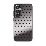Red Velvet - Samsung Galaxy S25 Case, Elite Mirror Dark (Magnetic) / Gunmetal