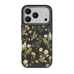 District Wildflowers - iPhone 17 Pro Case, Elite Dark (MagSafe) / Silver