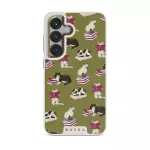 Curious Cat - Samsung Galaxy S25 Plus Case, Elite Light (Magnetic) / Gold