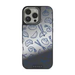 Takeout - iPhone 16 Pro Max Case, Elite Mirror Dark (MagSafe) / Silver