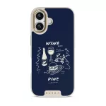 Wine & Dine - iPhone 17 Case, Elite Light (MagSafe) / Gold