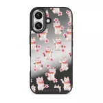 Maneki Neko - iPhone 17 Case, Elite Mirror Dark (MagSafe) / Silver